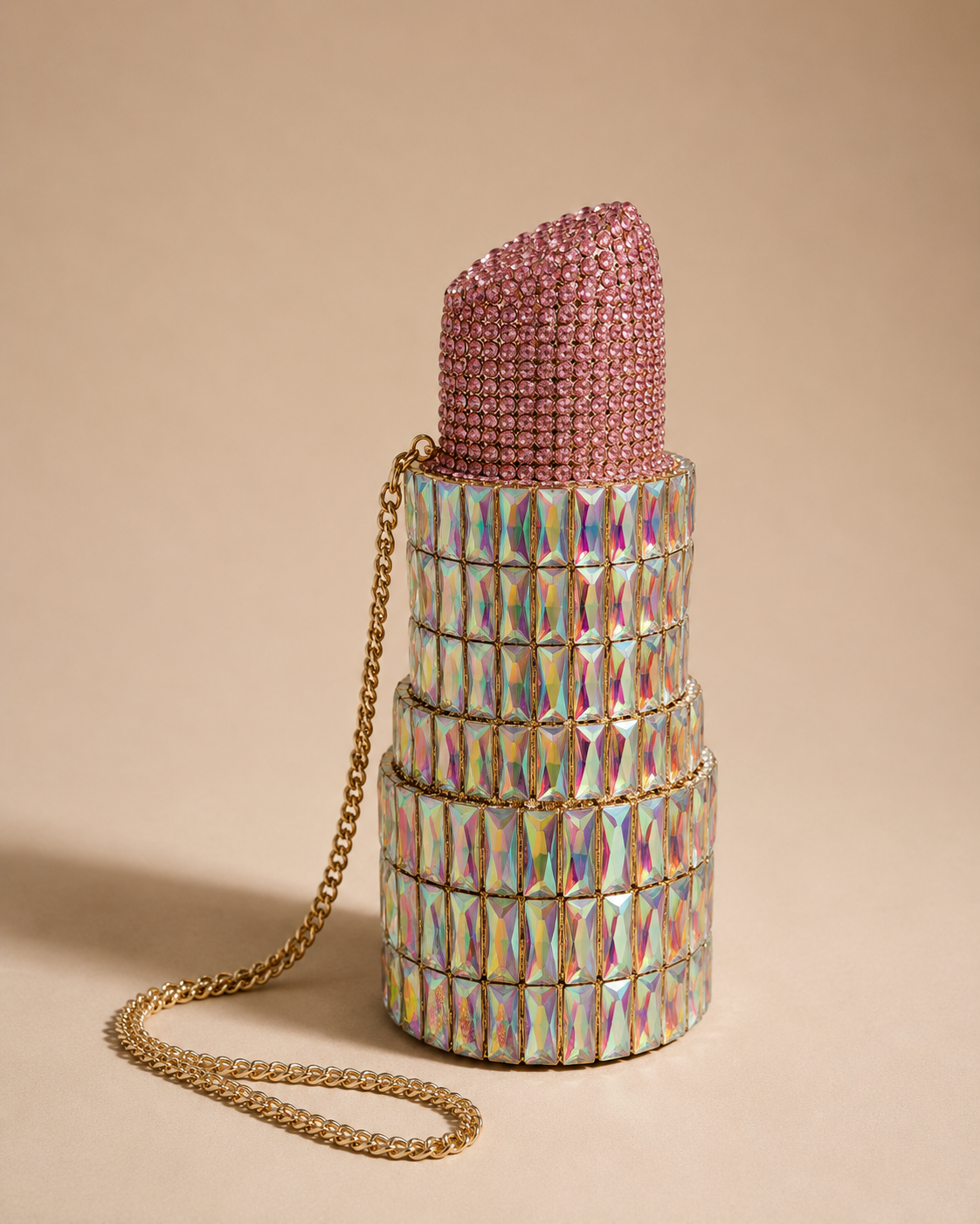 rainbow lipstick crystal clutch rainbow lipstick crystal clutch