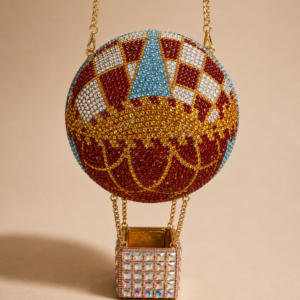 hot air balloon clutch